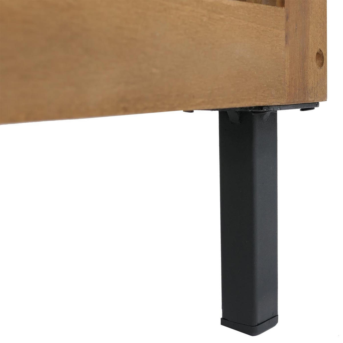 ZÁHONKA Hnědá - hnědá, dřevo (34/42/34cm) - MCW