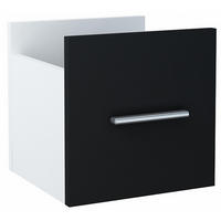 SCHUBLADE MODUS Schwarz 34,6/27,5/34,6 cm - Schwarz, Holzwerkstoff (34.6/34.6/27.5cm) - Matkam Möbel