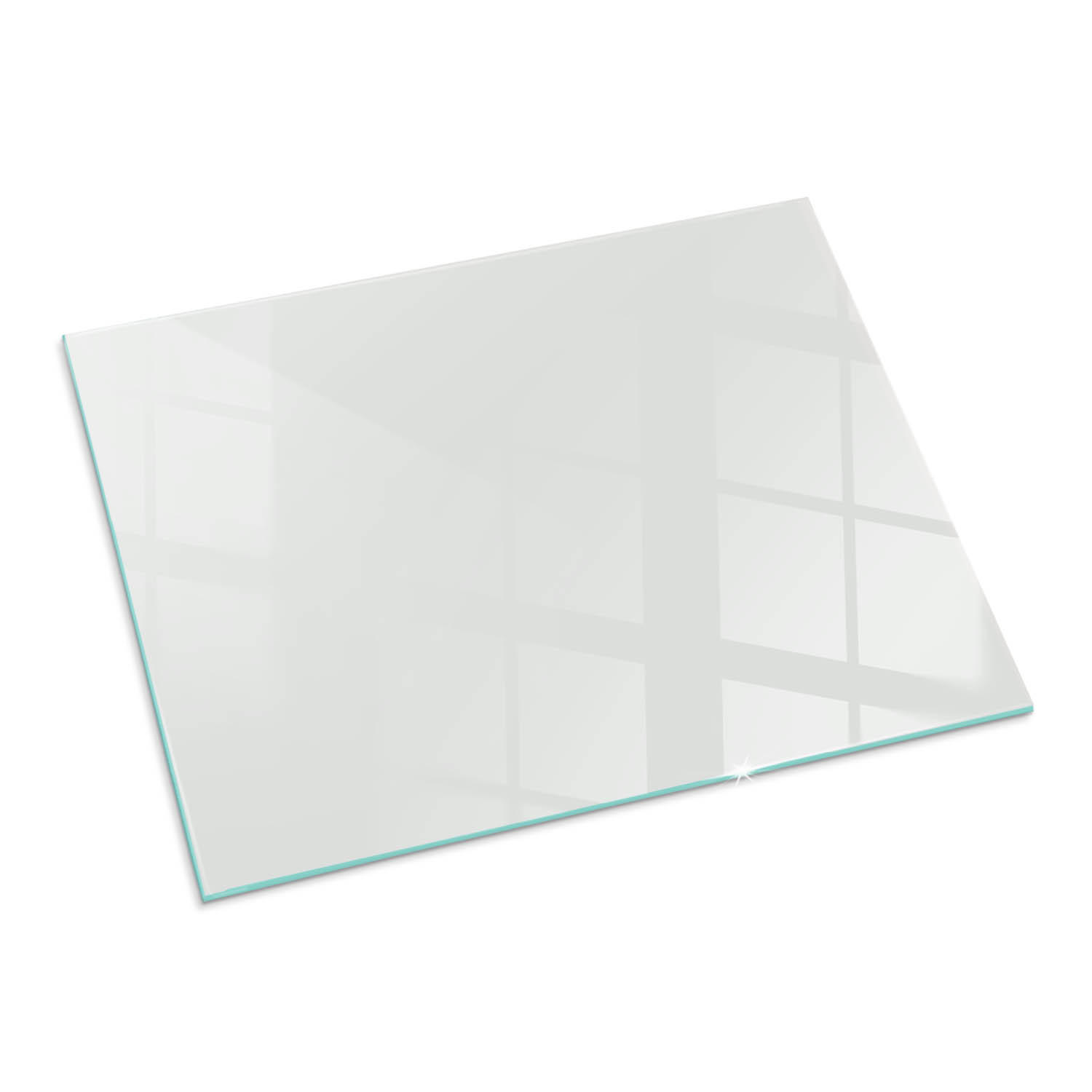 ArtPrintCave Glasplatte Grau 80x60x0.4 cm