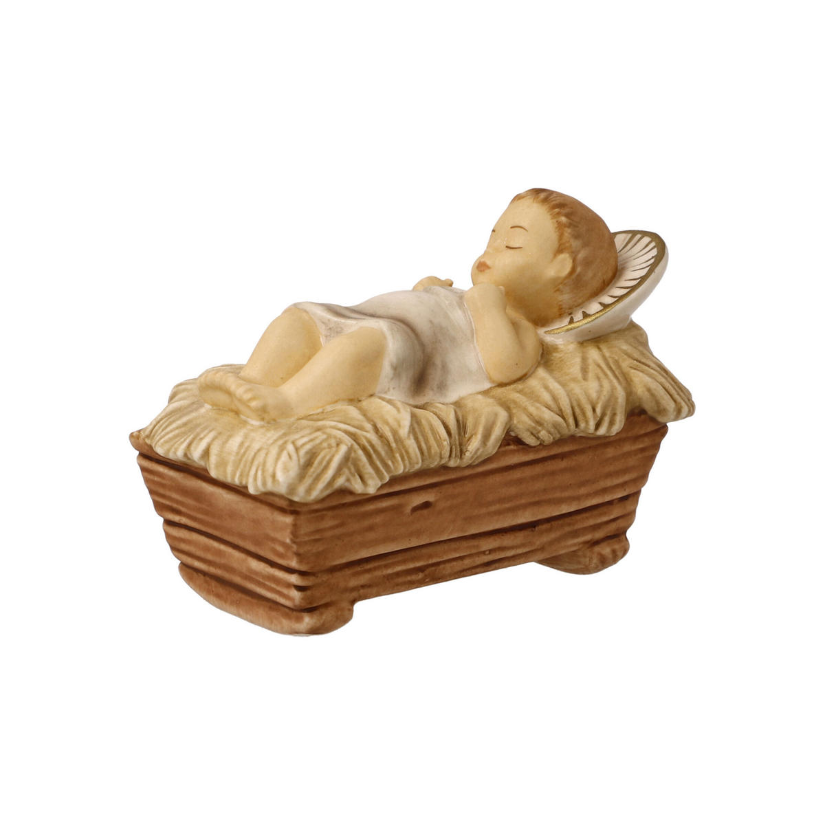 DEKOFIGUR Jesuskind, Krippenfigur, Steingut, Bunt, 5 cm - Multicolor, Keramik (3.5/5/7cm) - Goebel