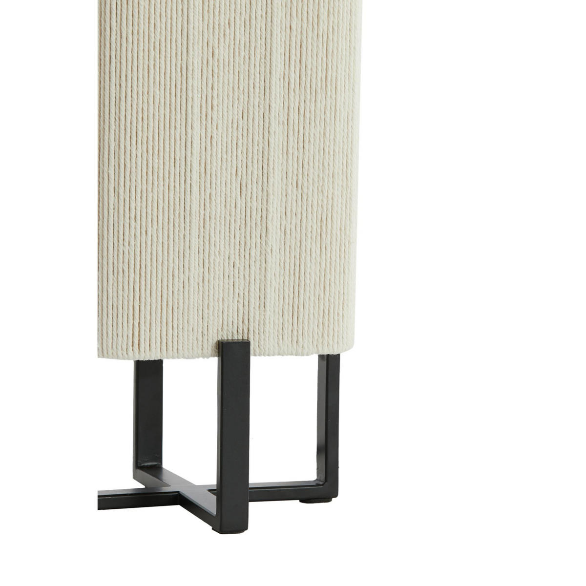 TISCHLAMPE Wyn Schwarz 16.5/16.5/39 cm - Schwarz, Metall (16.5/16.5/39cm) - Light & Living