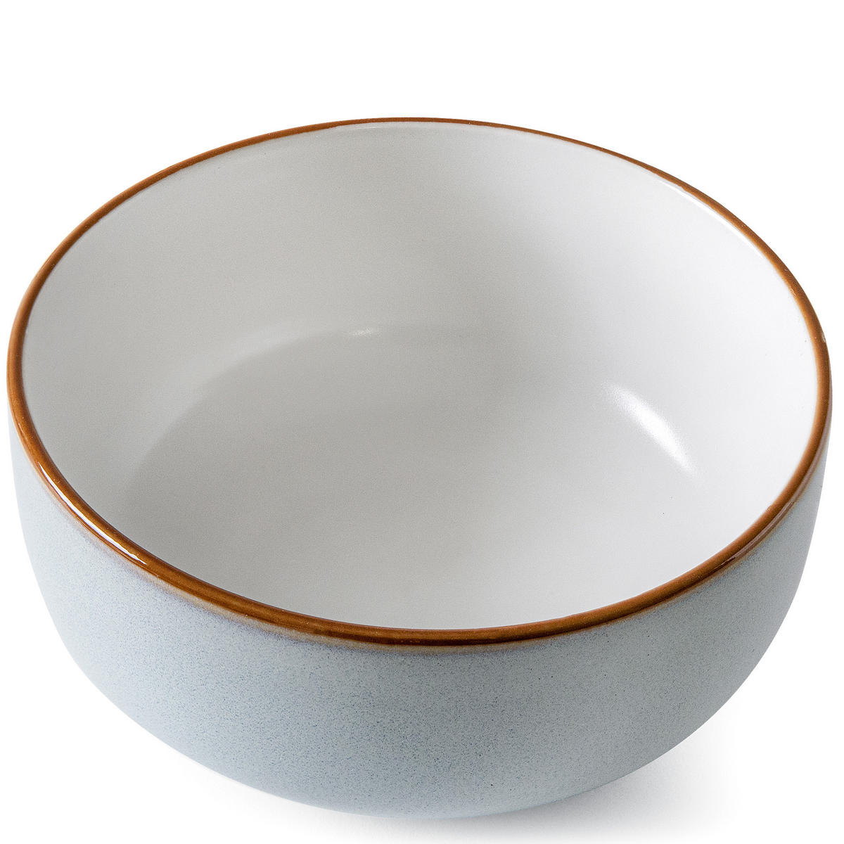 SCHÜSSEL-SET Suppenschalen PORTOFINO 6-tlg, - Blaugrau, Keramik (14.5cm) - PRESOTTO