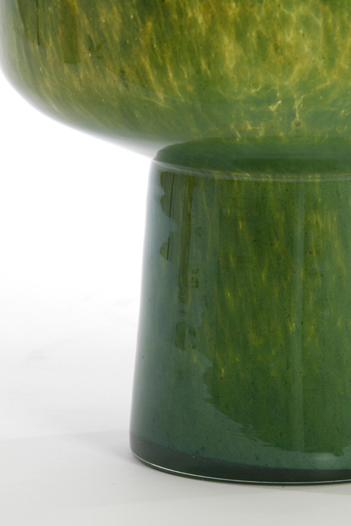 VASE Trasmon Grün Ø23,5/29,5 cm - Grün, Glas (23.5/29.5cm) - Light & Living