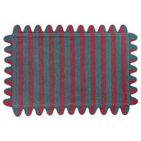TISCHSET Vega Strip gestreift - Rot, Textil (33/49cm) - Butlers