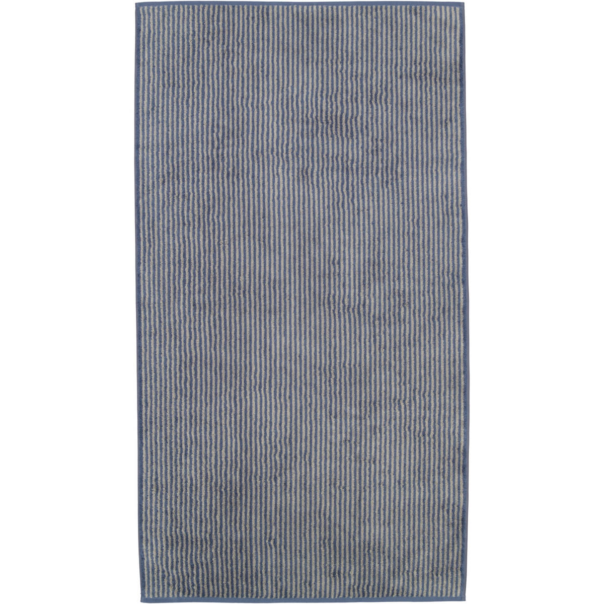 DUSCHTUCH TWO-TONE STRIPES 480 NACHTBLAU - 10 - Blau, Textil (80/150cm) - Cawoe