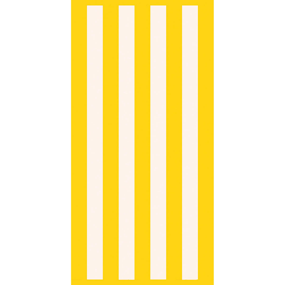 STRANDTUCH BEACH STRIPES 5583 YELLOW - 56 - Gelb, Textil (90/180cm) - Cawoe
