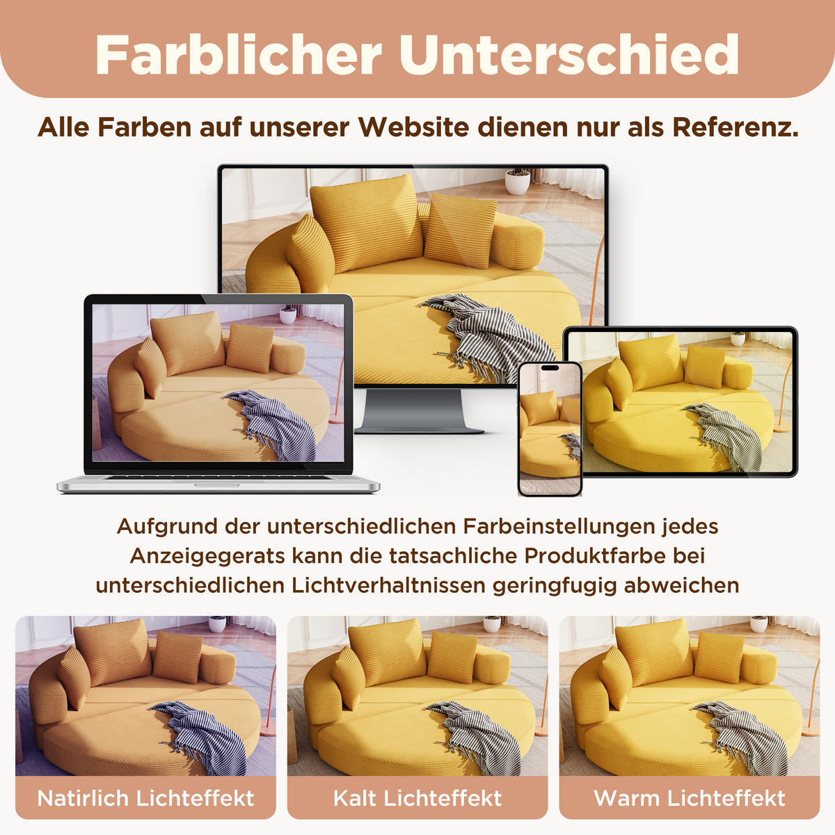 SCHLAFSOFA 173/88/60 cm Gelb mit 3 Kissen - Gelb, Textil (176/40/173cm) - Oxeza