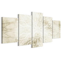 LEINWANDBILD Boho 5-tlg. 150x75 cm - Multicolor, Holz (150/75cm) - LUMASOUL