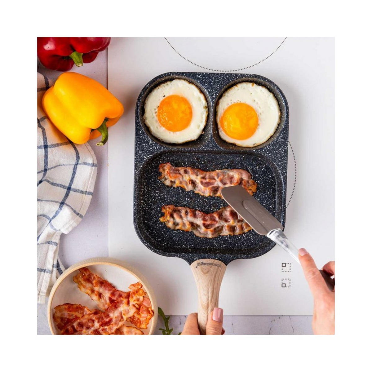 CRÊPEPFANNE Schwarz 41/19.2/2.8 cm KB7827 - Schwarz, Metall (19.2cm) - Klausberg 