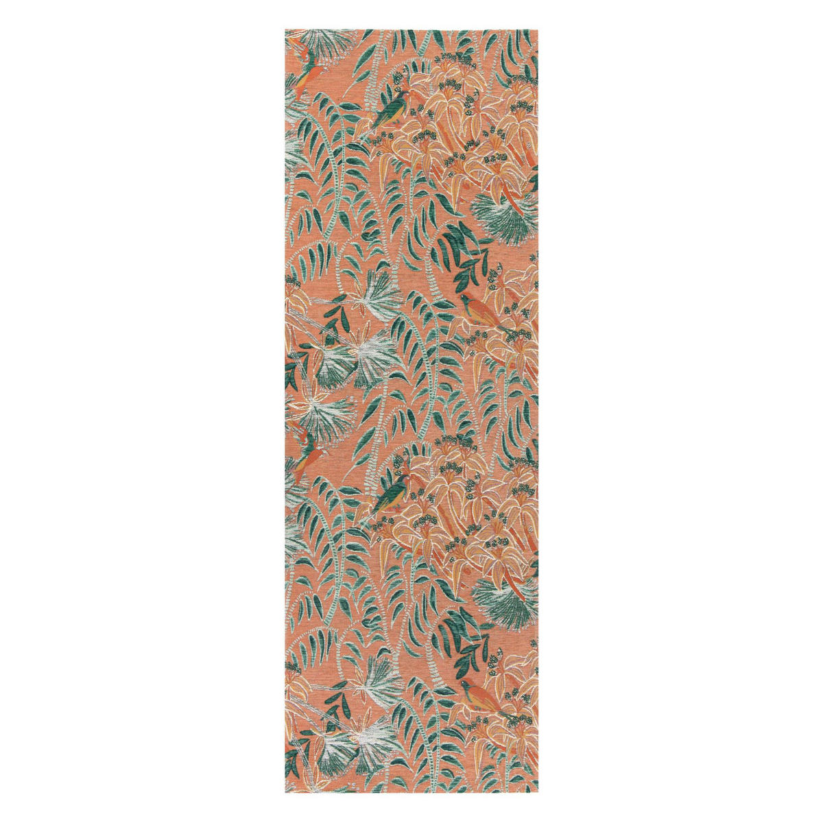 TEPPICH Nona pfirsich 67 x 200 x 1 cm - Rosa, Textil (67/200cm) - Vivaraise