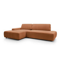 ECKSOFA BOULI Orange 276x164x82 cm - Orange, Textil (276/164cm) - FURNLUX