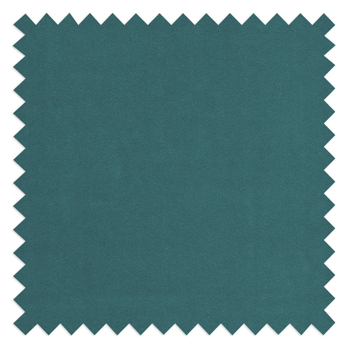 HOCKERBANK - Samt - Petrol, Birkenholz/Textil (124/43/69cm) - home24