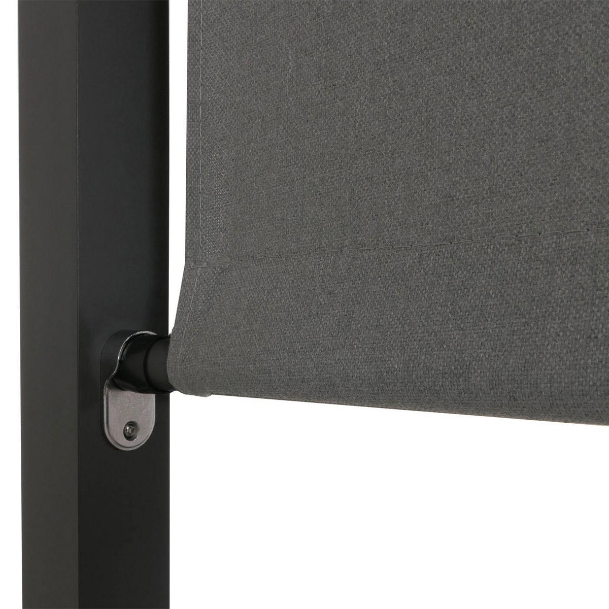 LOUNGE-GARTENLIEGE M63B Anthrazit, Grau - Anthrazit/Grau, Metall (200/200/200cm) - MCW