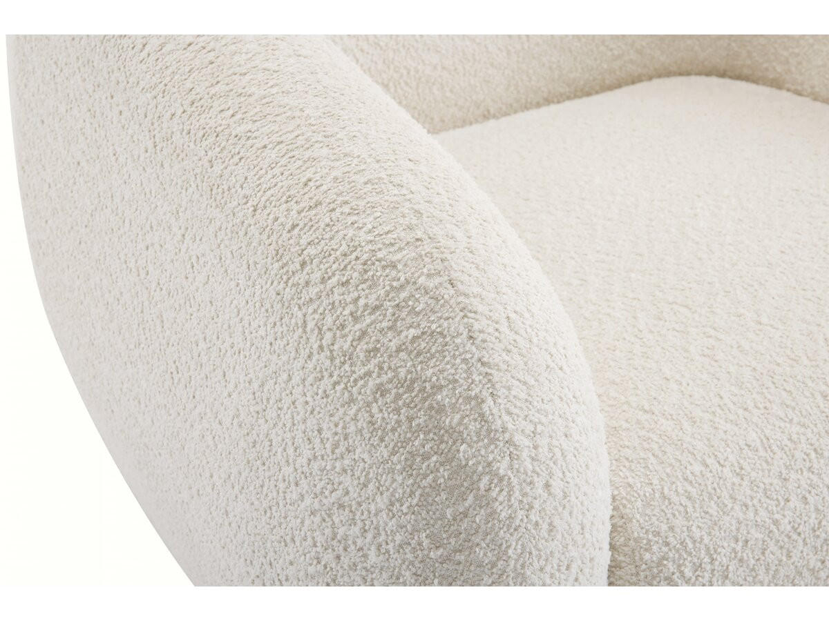 SESSEL Washington Weiß - Weiß, Textil (103/70/89cm) - Habitat Garten