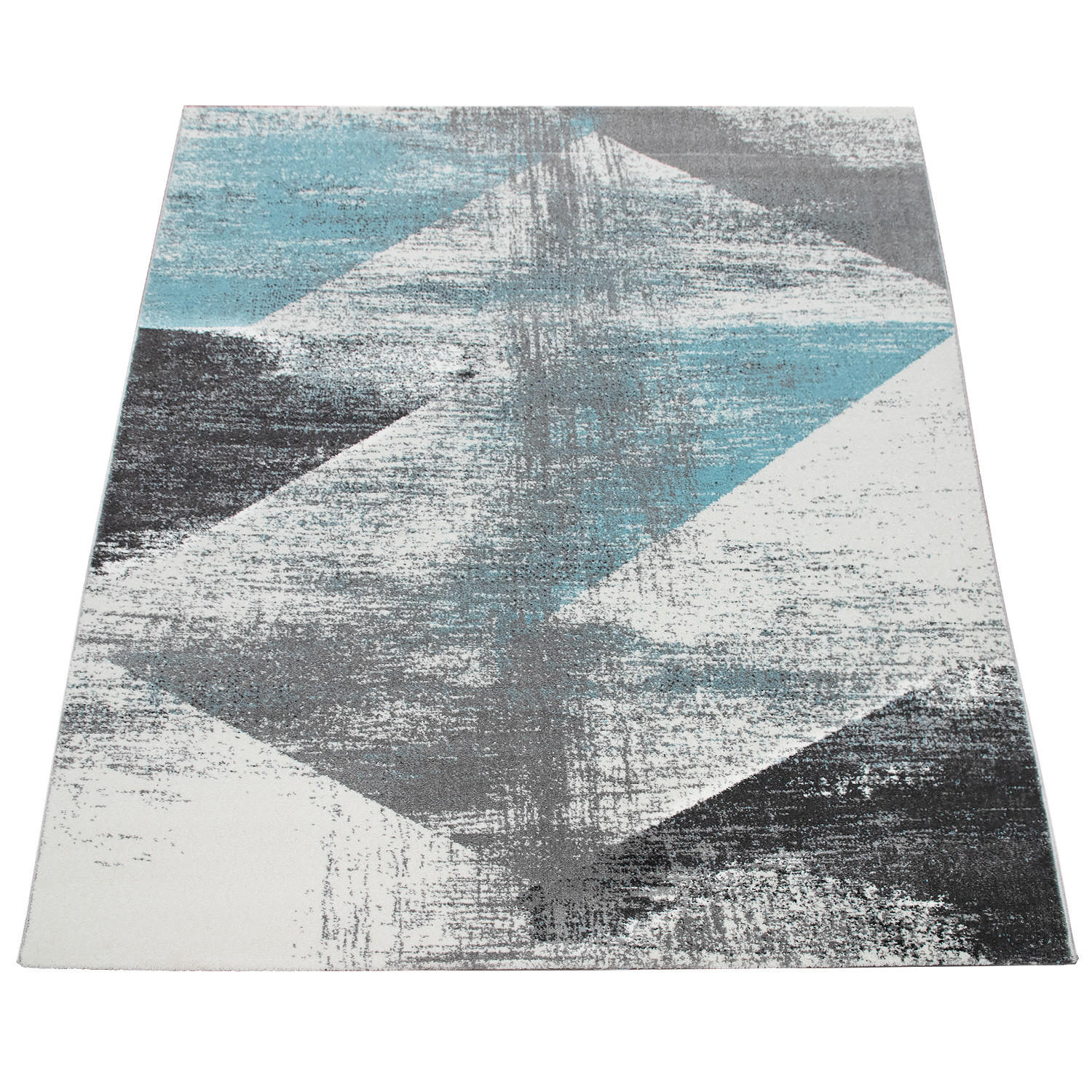 KURZFLORTEPPICH 80/150 cm Mero 102 - Türkis, Textil (80/150cm) - Paco Home