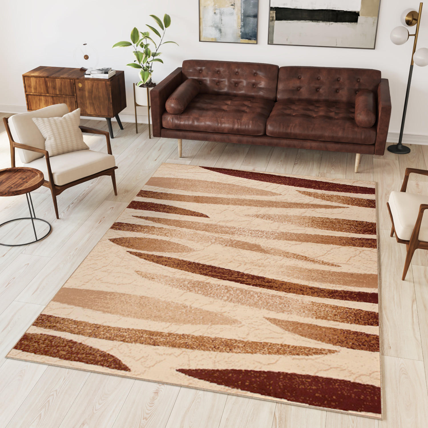 TEPPICH DREAM Creme 140/200 cm - Creme, Textil (140/200cm) - Tapiso