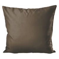 KISSENBEZUG Wildseide Optik 40x40 cm Taupe - Taupe, Textil (40/40cm) - TiborTex