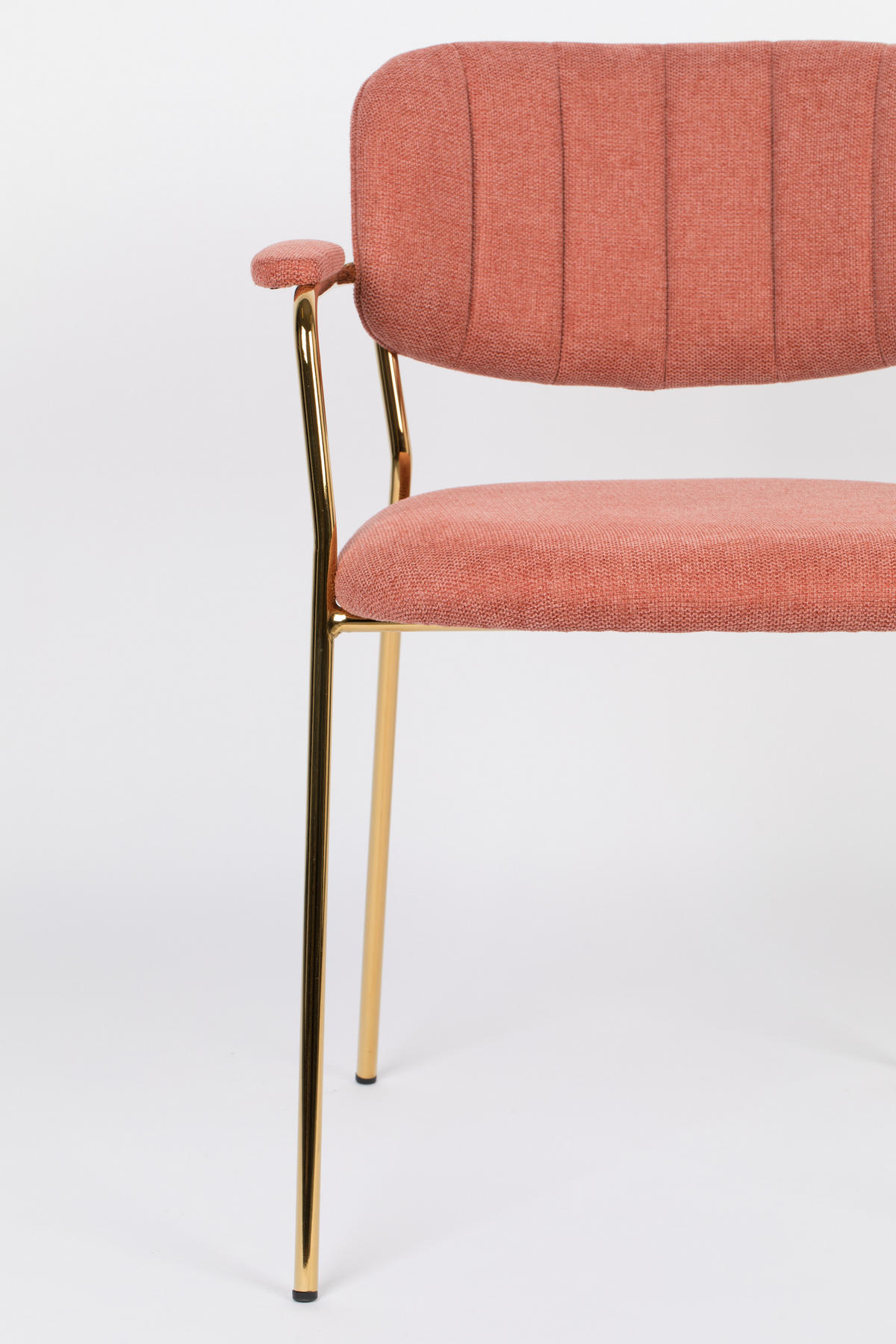 ESSZIMMERSTUHL Jolien - Rosa - 56/61/78 cm - 2er-Set - Pink, Textil (61/78/56cm)