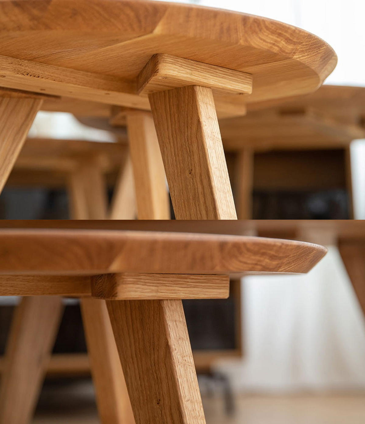 COUCHTISCH Orbetello Eiche Natur 90 / 90 / 48cm - Eichefarben, Holz (90/90/48cm) - Feldmann-Wohnen