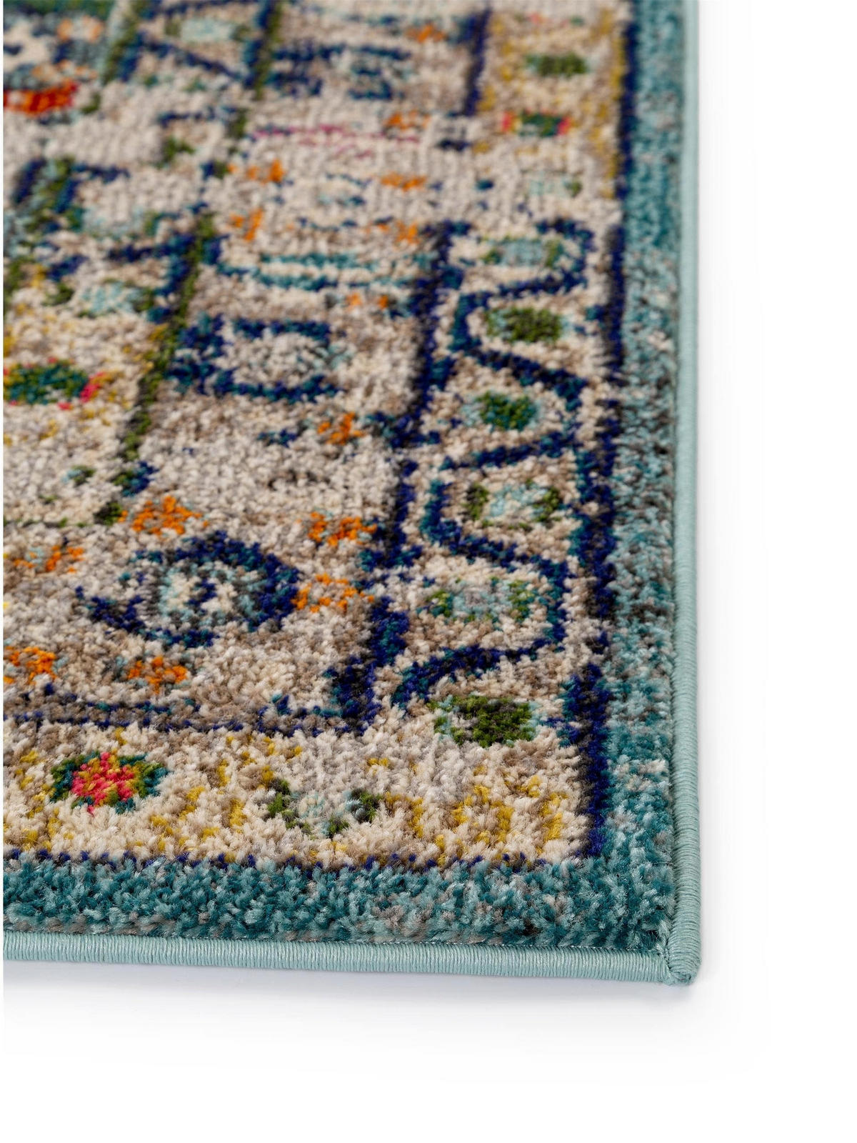 TEPPICH Casa Blau 300x400 cm - Blau, Textil (300/400cm) - benuta Nest