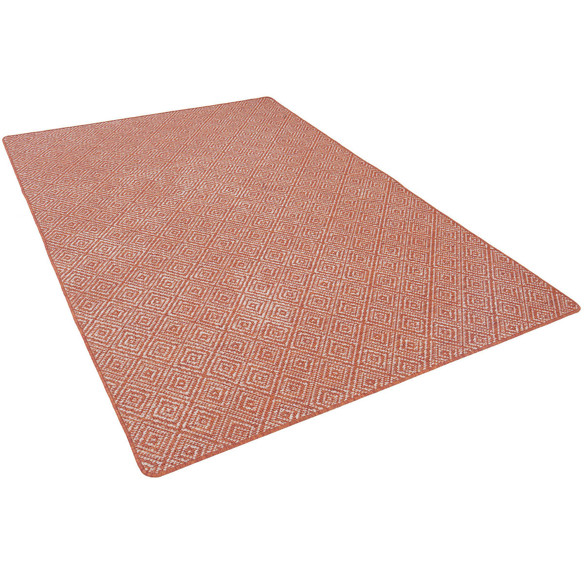 IN- UND OUTDOOR TEPPICH BEIDSEITIG NEWPORT MODERN - Terracotta, Textil (100/300cm) - Snapstyle