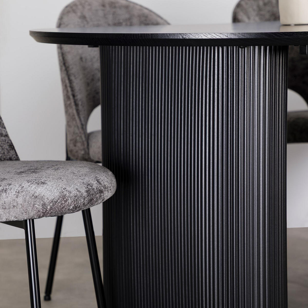 ESSTISCH DONOVAN - Schwarz, Holzwerkstoff (100/200/75cm) - IDIMEX