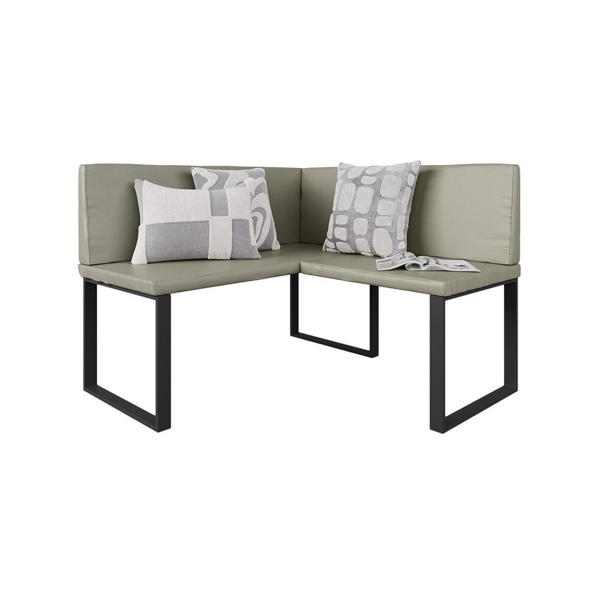 LAVICE DO JÍDELNY DO ROHU Ravon Kašmír - kašmírová, textil (120/87/120cm) - Vicco