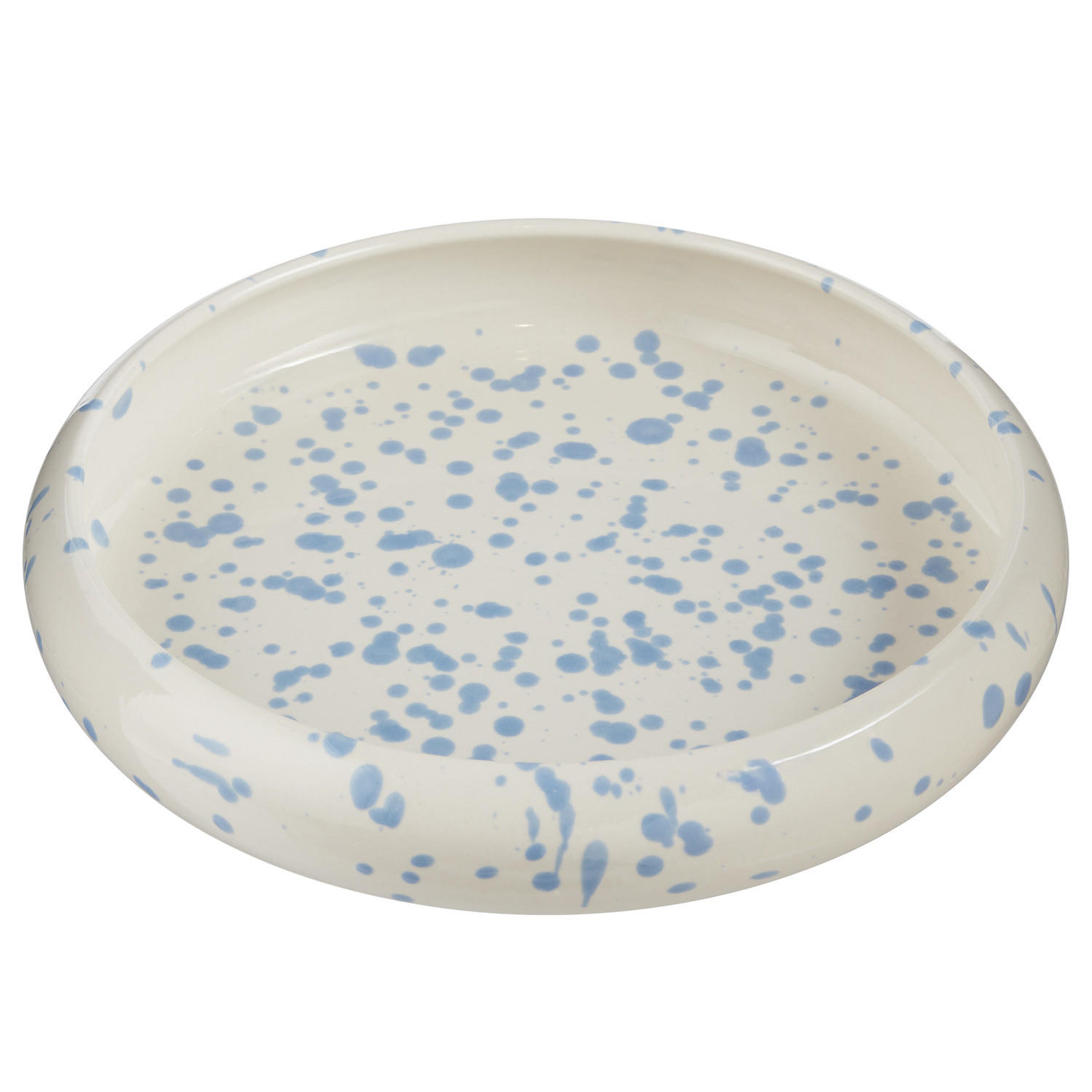 PASTATELLER Boogy Splash Ø23cm - Hellblau, Keramik (24/24/4.5cm) - Butlers