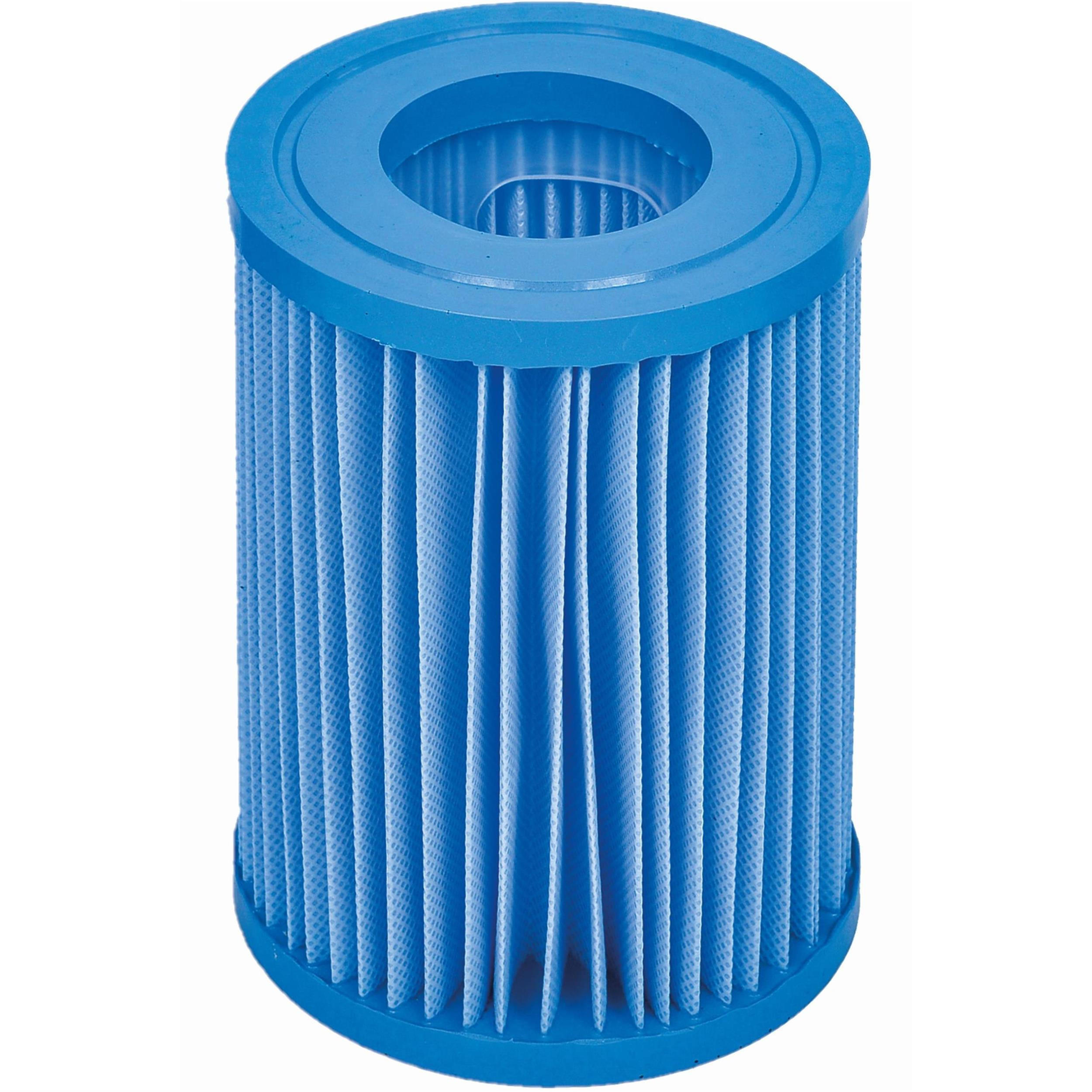 FILTERKARTUSCHE Antibakteriell CleanPlus Größe L 106mm x H203mm - Blau, Kunststoff (10.6/20.3cm) - Avenli