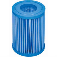 FILTERKARTUSCHE Antibakteriell CleanPlus Größe L 106mm x H203mm - Blau, Kunststoff (10.6/20.3cm) - Avenli