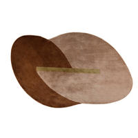 TEPPICH Phila 160x257 cm Terra - Braun, Kunststoff (257/160cm) - Zuiver