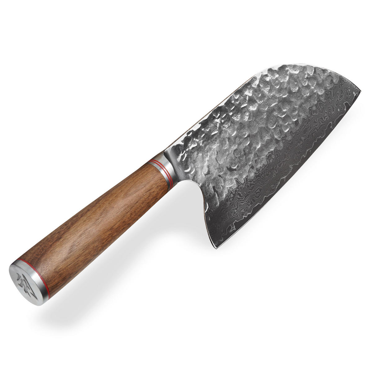 KOCHMESSER 20,5 cm - Nussbaumfarben, Holz/Metall (34cm) - Wakoli