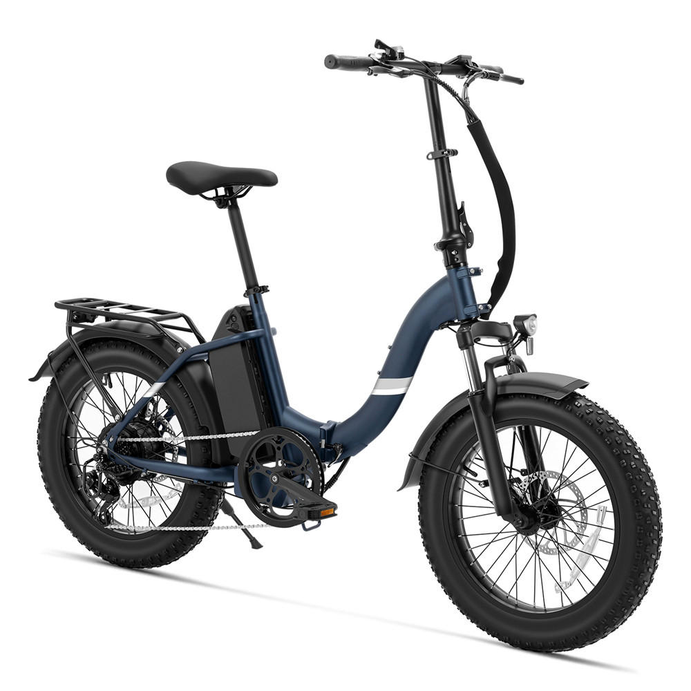 E-BIKE Touroll S2 – Meistert jedes Terrain mit 150 km Reichweite Fettsuchereifen - Blau, Metall (77.5cm) - Touroll