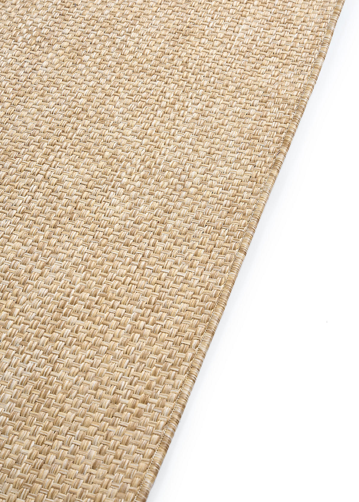 TEPPICH YUCANA Beige Outdoor Flachgewebe 180/250 cm - Beige, Textil (180/250cm) - Tapiso
