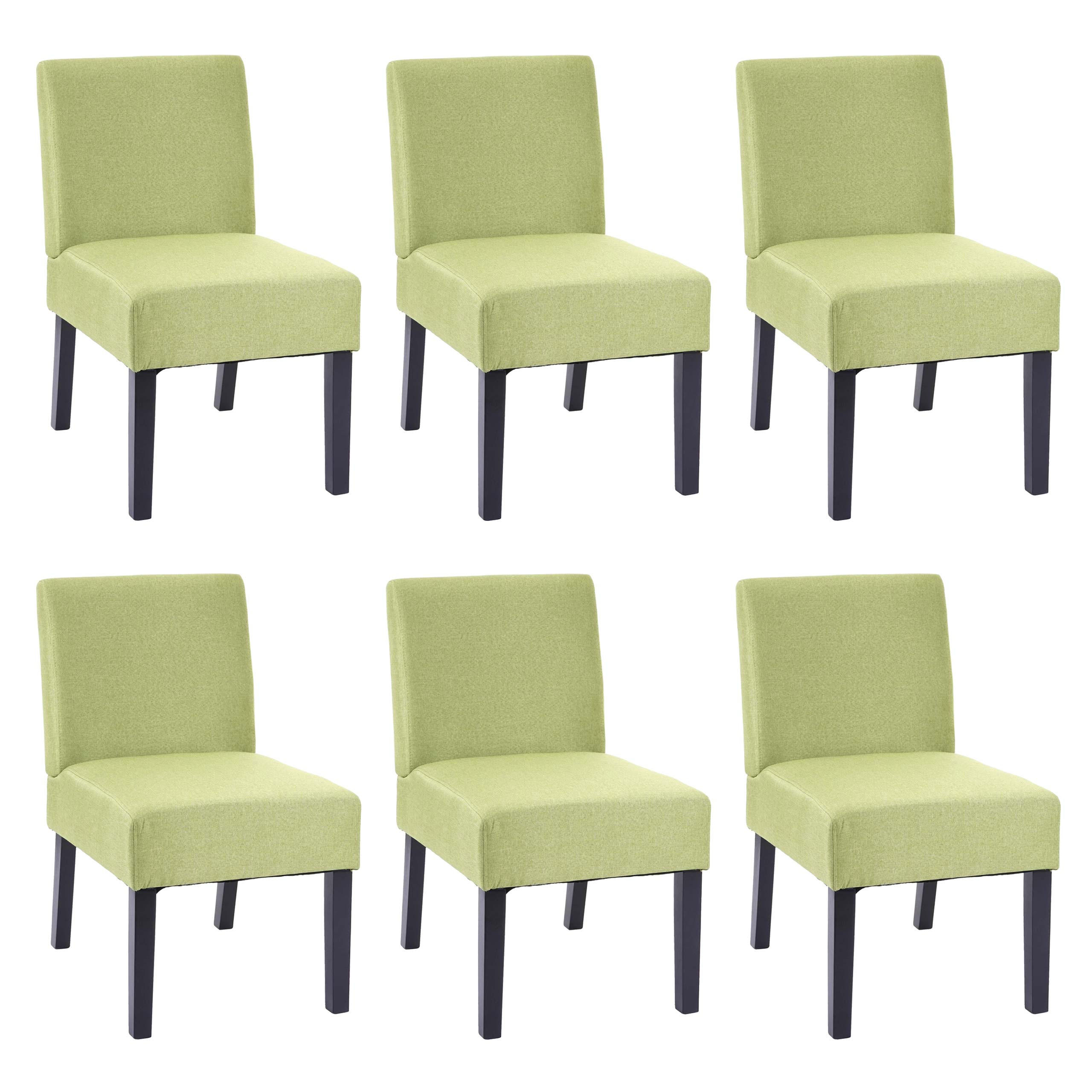 ESSZIMMERSTUHL Grün 6er-Set - Grün, Textil (48/84/64cm) - MCW