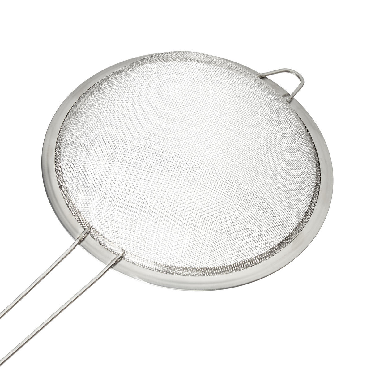 3XKÜCHENSIEB - Silberfarben, Metall (18cm) - Relaxdays