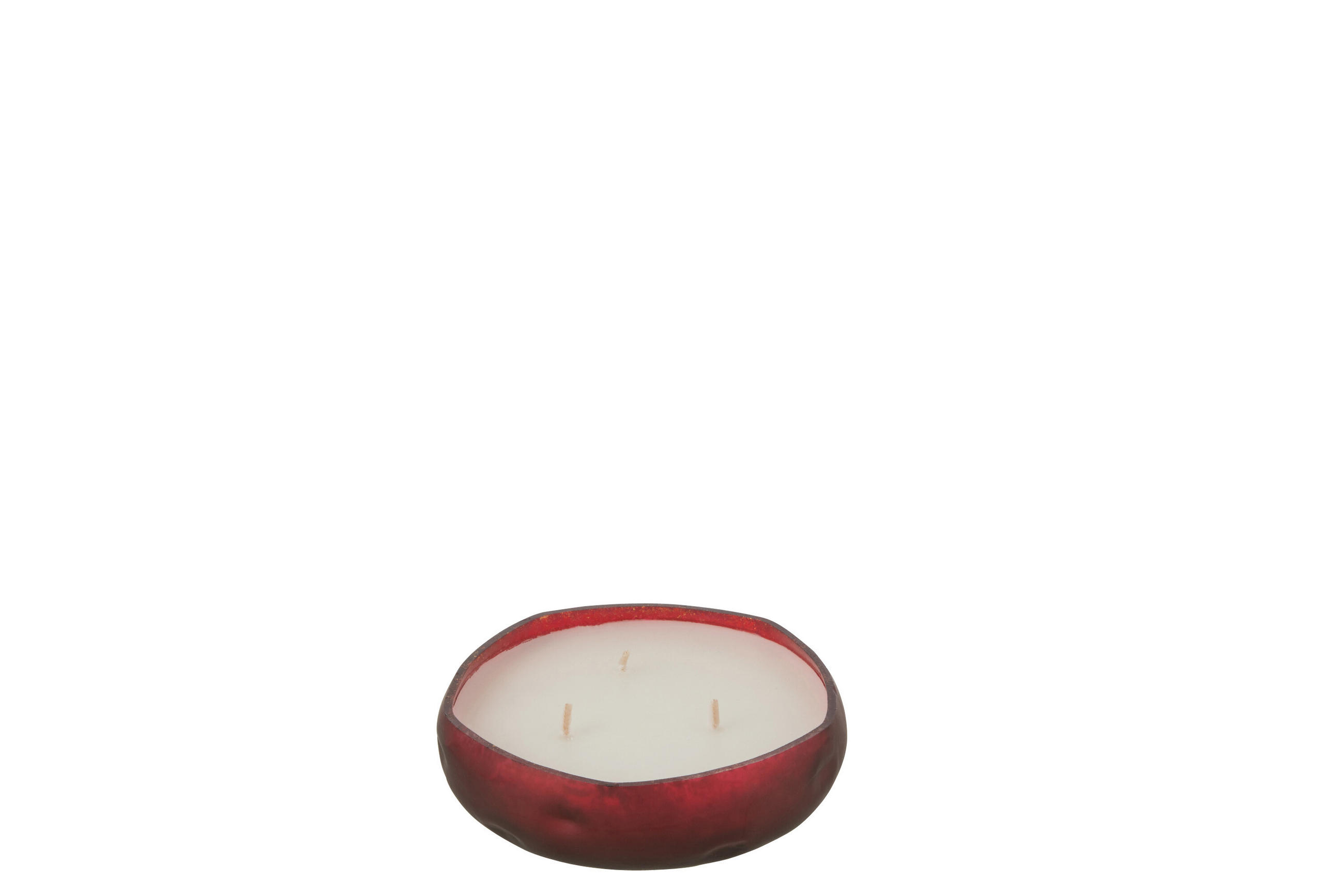 DUFTKERZE M-CHIC - Glas - Rot - S - 15 Std. - Rot, Glas (13/4cm) - J-Line