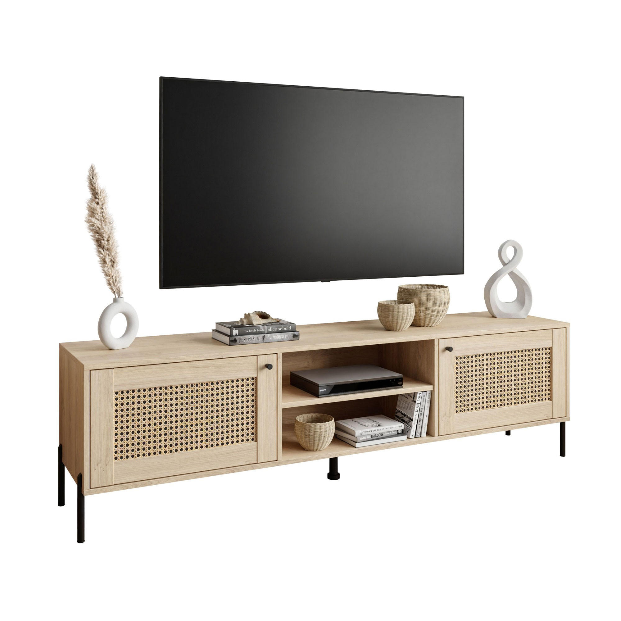 Lookway TV Eiche 180x56x40 cm