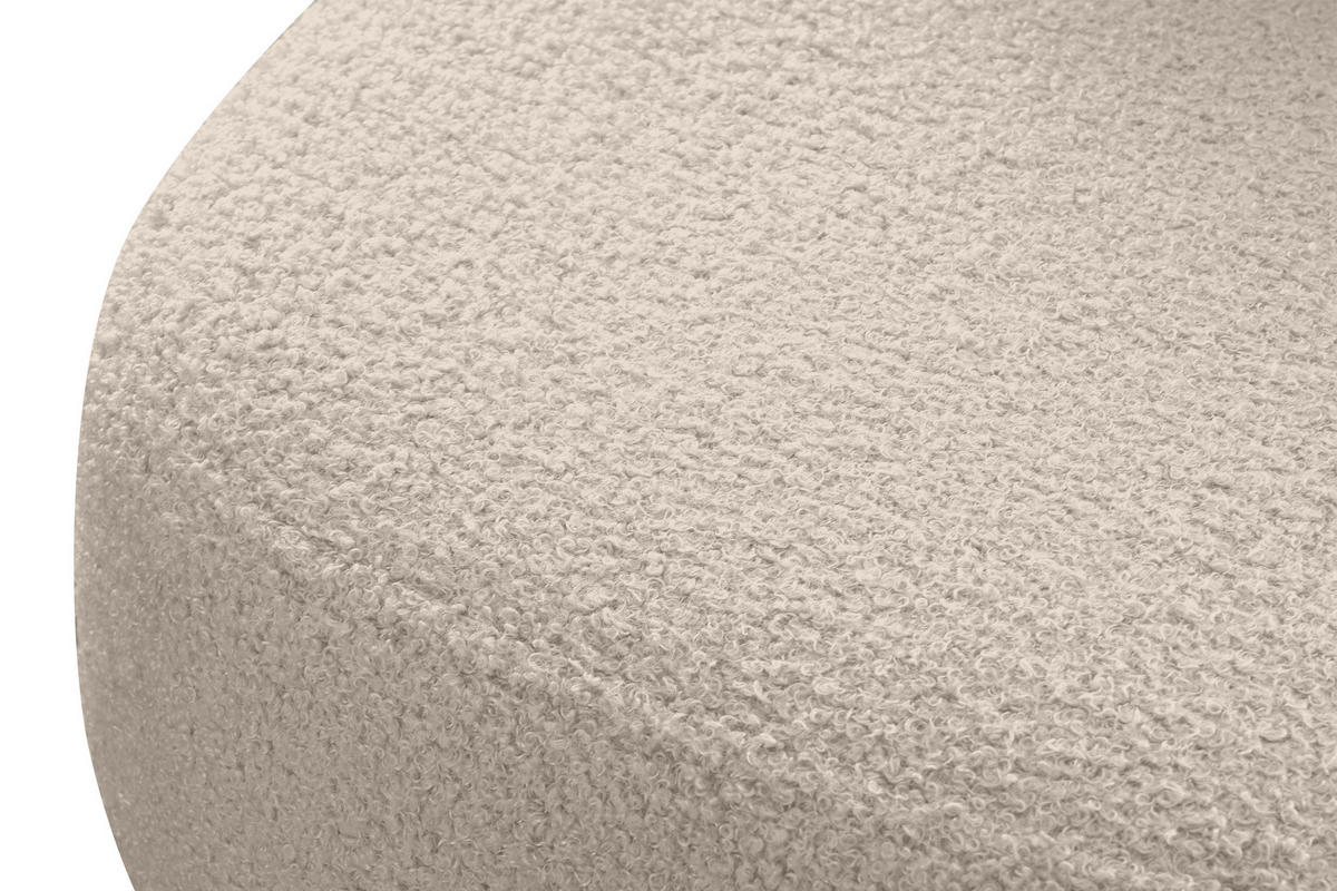 COCKTAILSESSEL APPA auf hohen Beinen aus Buchenholz gebeizter Eiche, Ecru/Eiche Dekor - Ecru/Eichefarben, Holz/Textil (63/89/65cm) - KONSIMO®