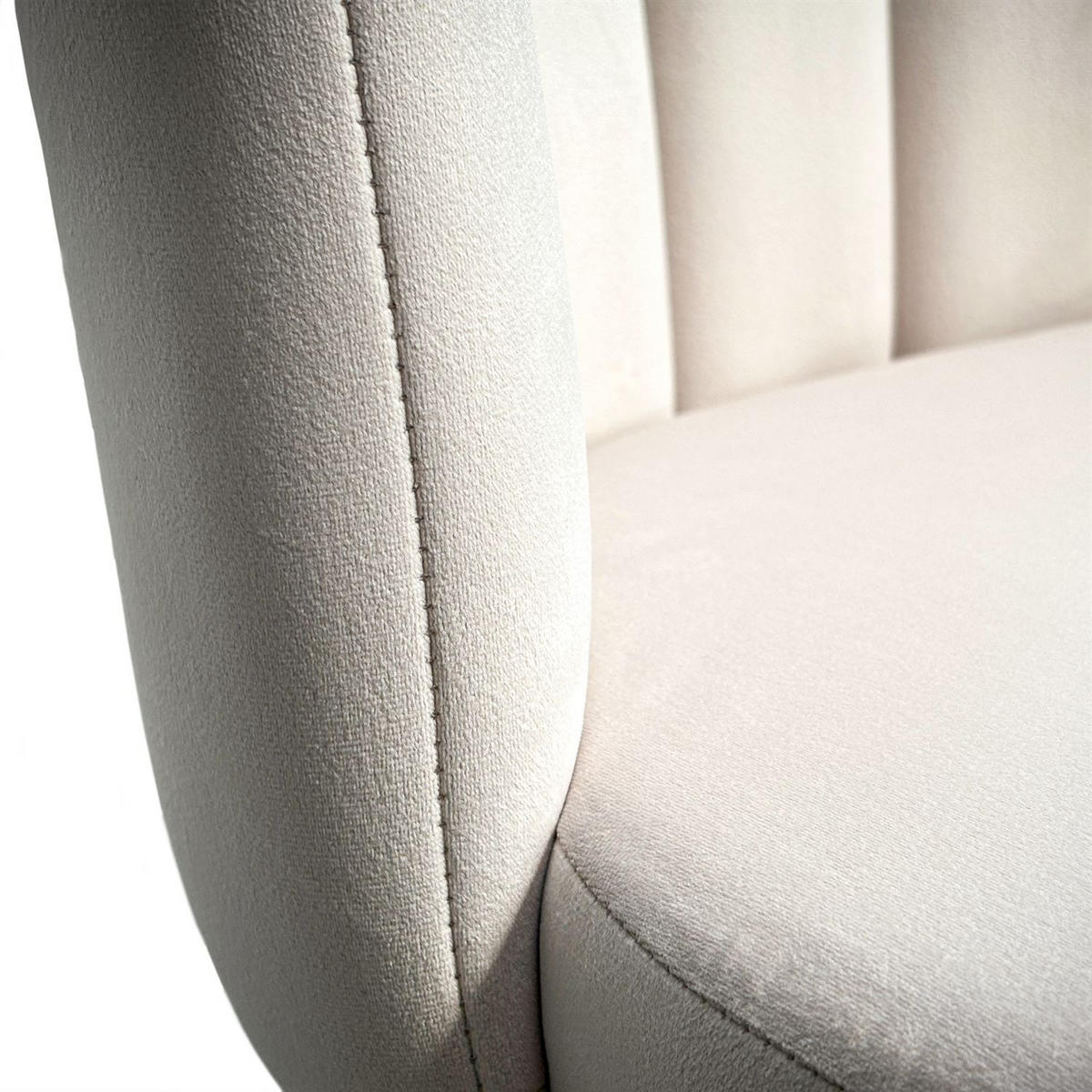 POLSTERSTUHL MARIS - Beige, Metall (46/83/42cm) - Lookway