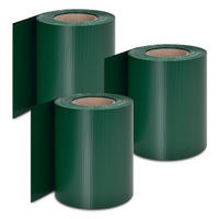 SICHTSCHUTZSTREIFEN grün 3er-Set - Grün, Kunststoff (3500/19cm) - Juskys