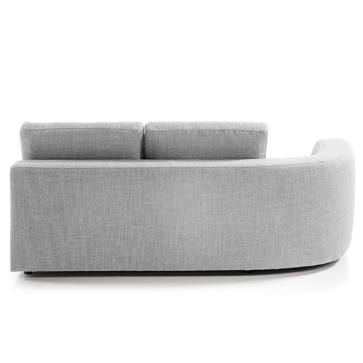 MODULLONGCHAIR - Hellgrau, Textil (194/80/145cm) - home24