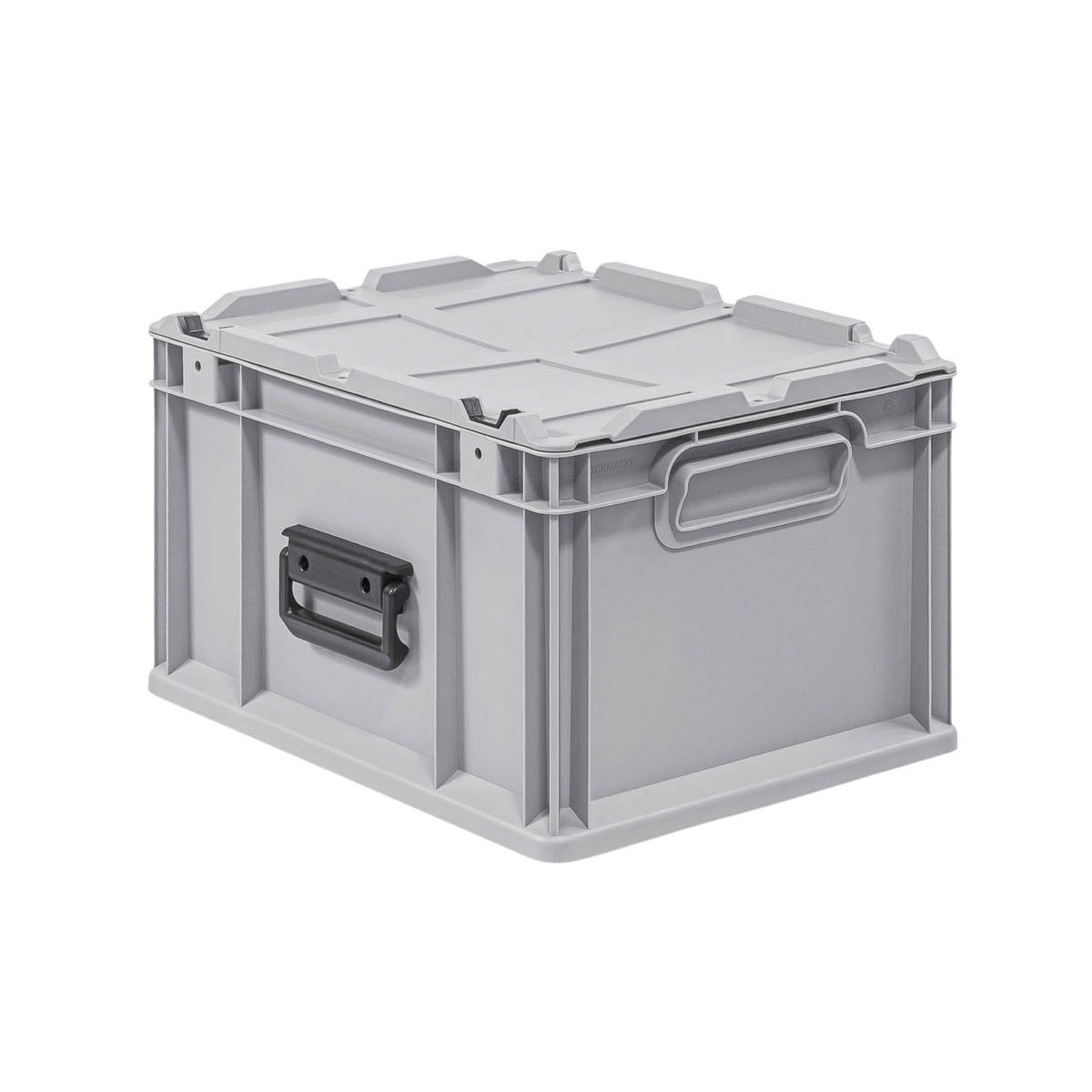 EUROBOX 6xEurobox Nextgen Portable 235x30x40cm 20 Liter - Grau, Kunststoff (30/23.5/40cm) - PROREGAL