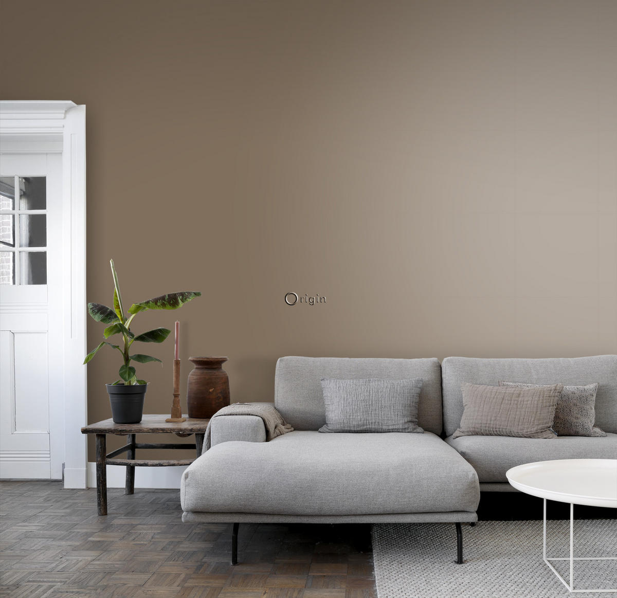TAPETE Uni 53 cm x 10.05 m - Gelb, Papier (53/1000cm) - Origin Wallcoverings