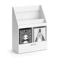 DĚTSKÁ POLIČKA Luigi Bílá - bílá, kompozitní dřevo (72/96.2/31.2cm) - Vicco