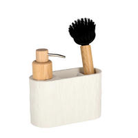 SEIFENSPENDER Pillar 15x15x6.5cm - Weiß, Kunststoff (15/15/6.5cm) - home&you