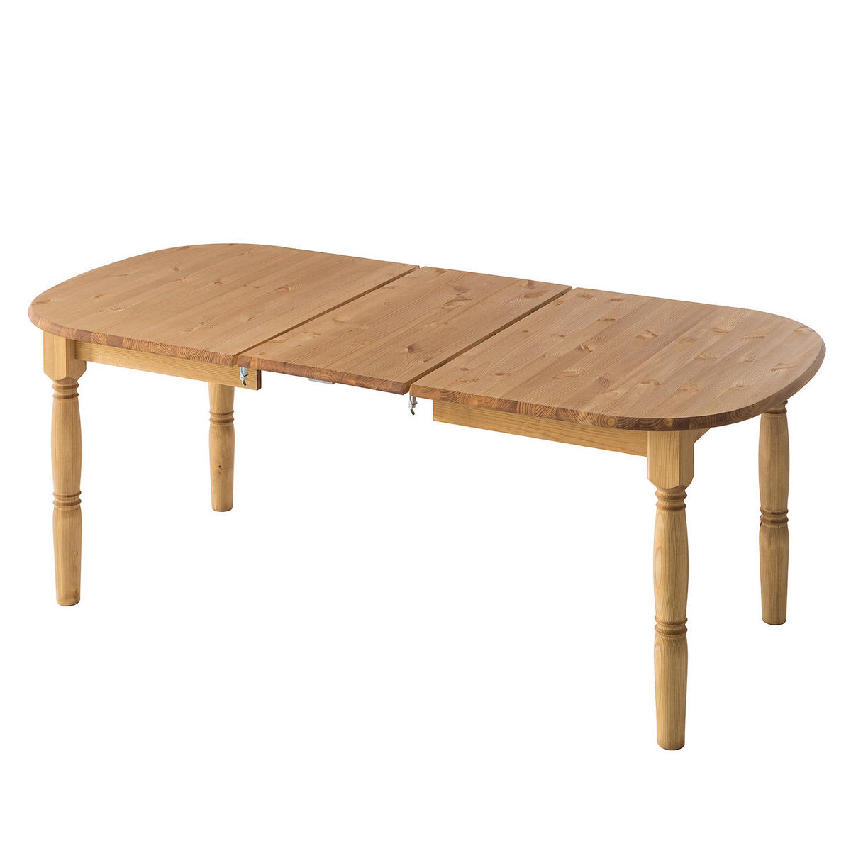 ESSTISCH - Kiefer massiv - Kieferfarben, Holz (74/140/89cm) - home24