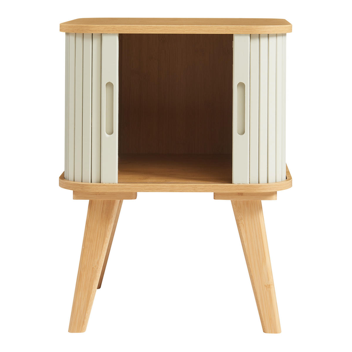 BEISTELLTISCH Tysvær - Creme, Holz/Holzwerkstoff (45/45/58.5cm) - [en.casa]
