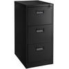 AKTENSCHRANK ,62,4 x 46 x 102,8 cm,schwarz - Schwarz, Metall (46/102.8/62.4cm) - tectake