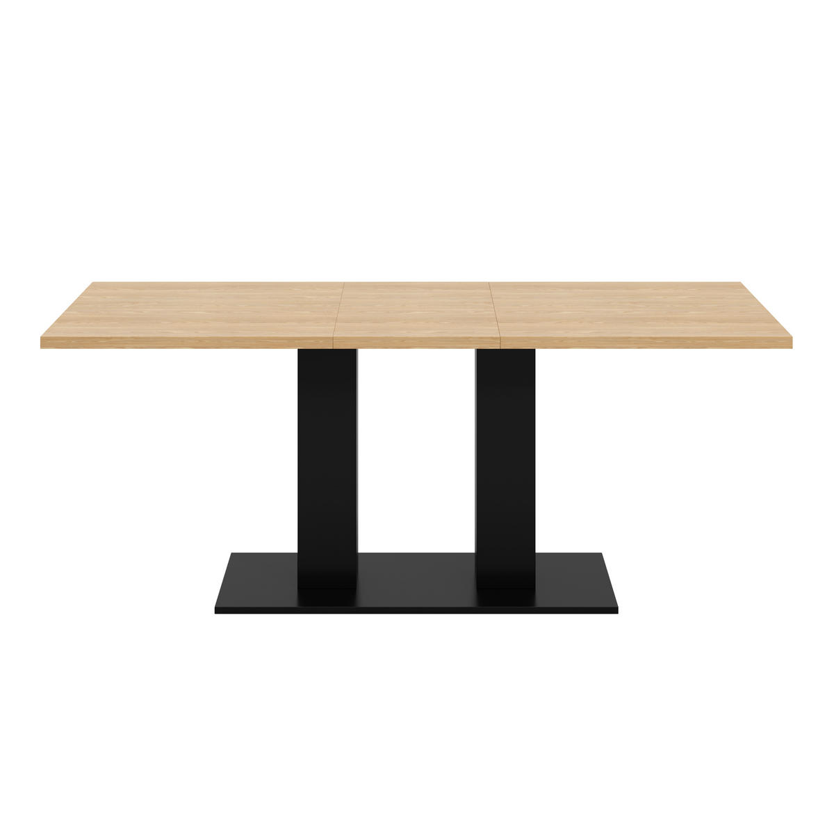 ESSTISCH, 6-8 Personen, Ausziehbar, Naturholz, 140/180x70cm - Naturfarben, Holzwerkstoff (180/70/75cm) - FLIEKS